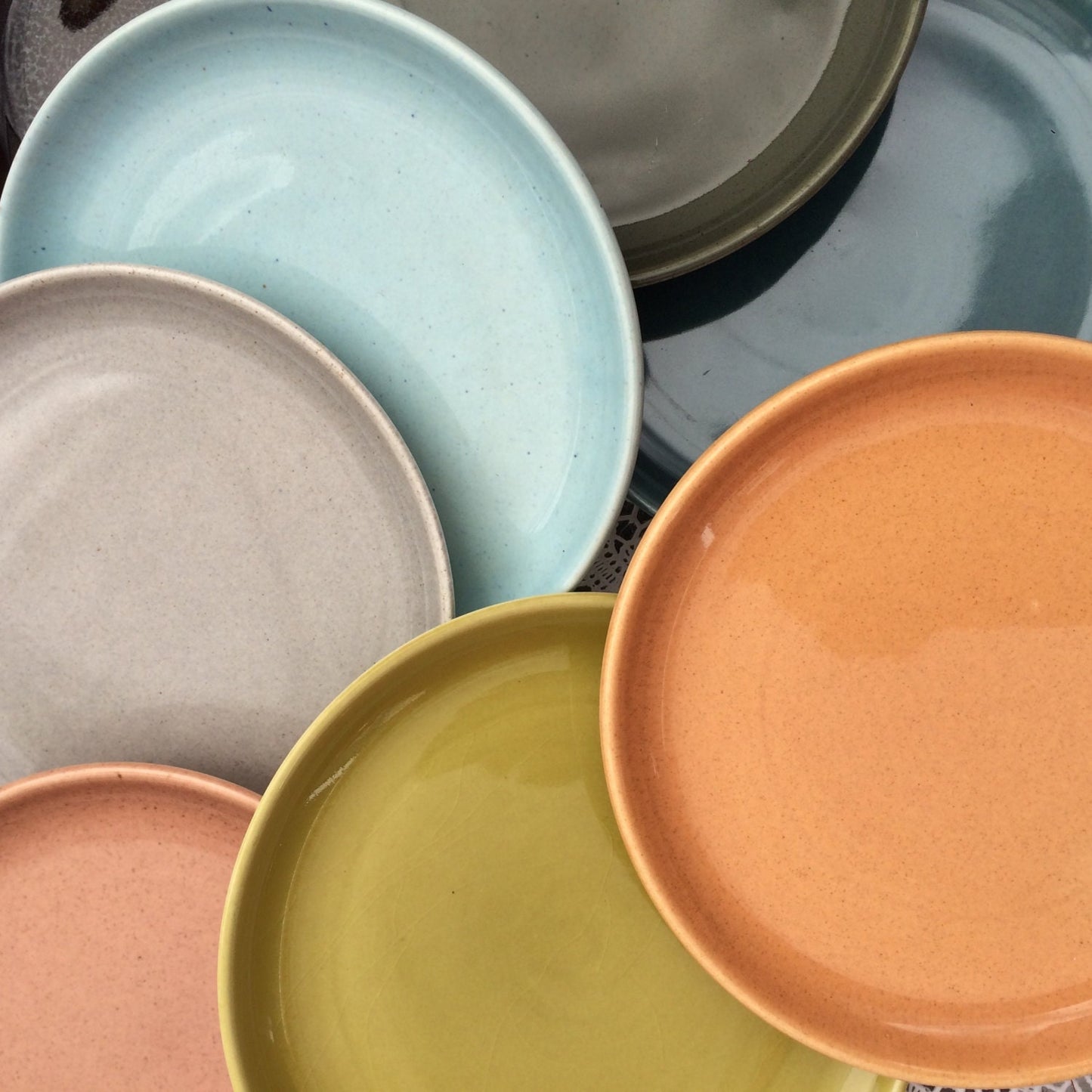 Russel Wright American Modern | Coral Luncheon Plate