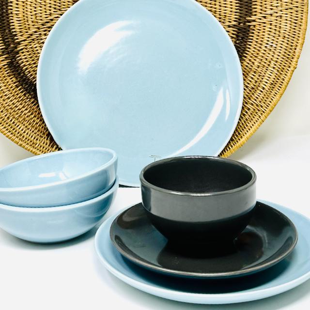 Russel Wright Charcoal Cup and Saucer | Restyled Casual China