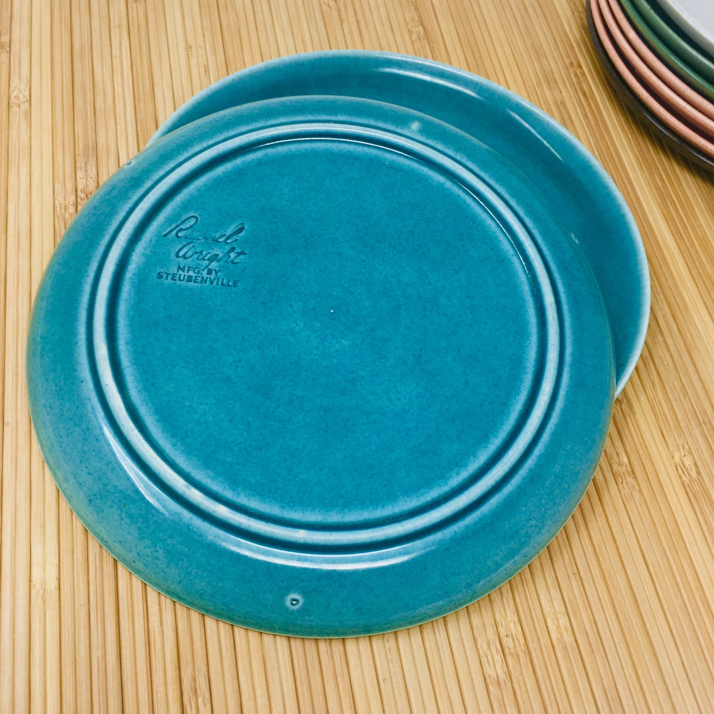 Russel Wright American Modern | Seafoam Salad Plate