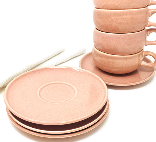 Russel Wright American Modern | Coral Cup and Saucer