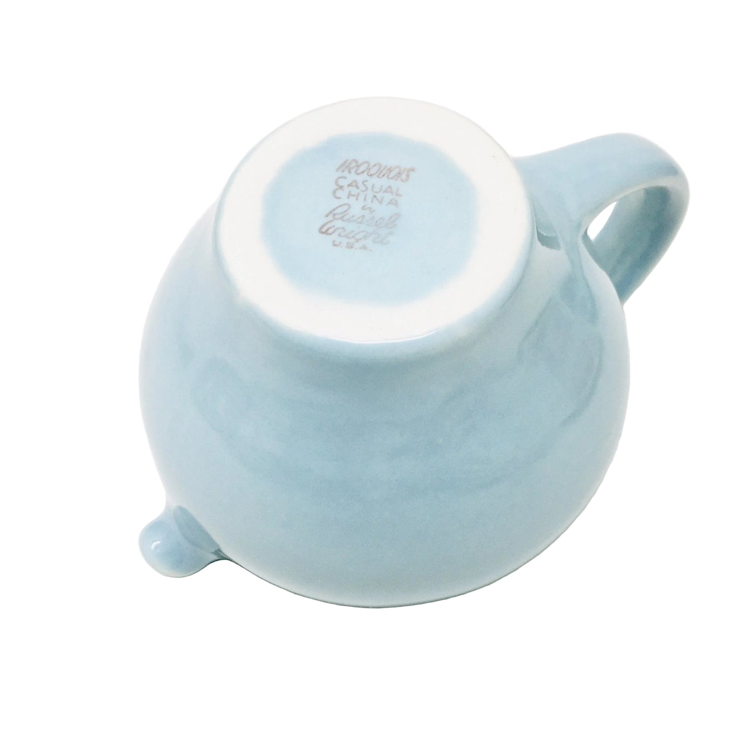 Russel Wright Iroquois Casual China | Ice Blue Creamer