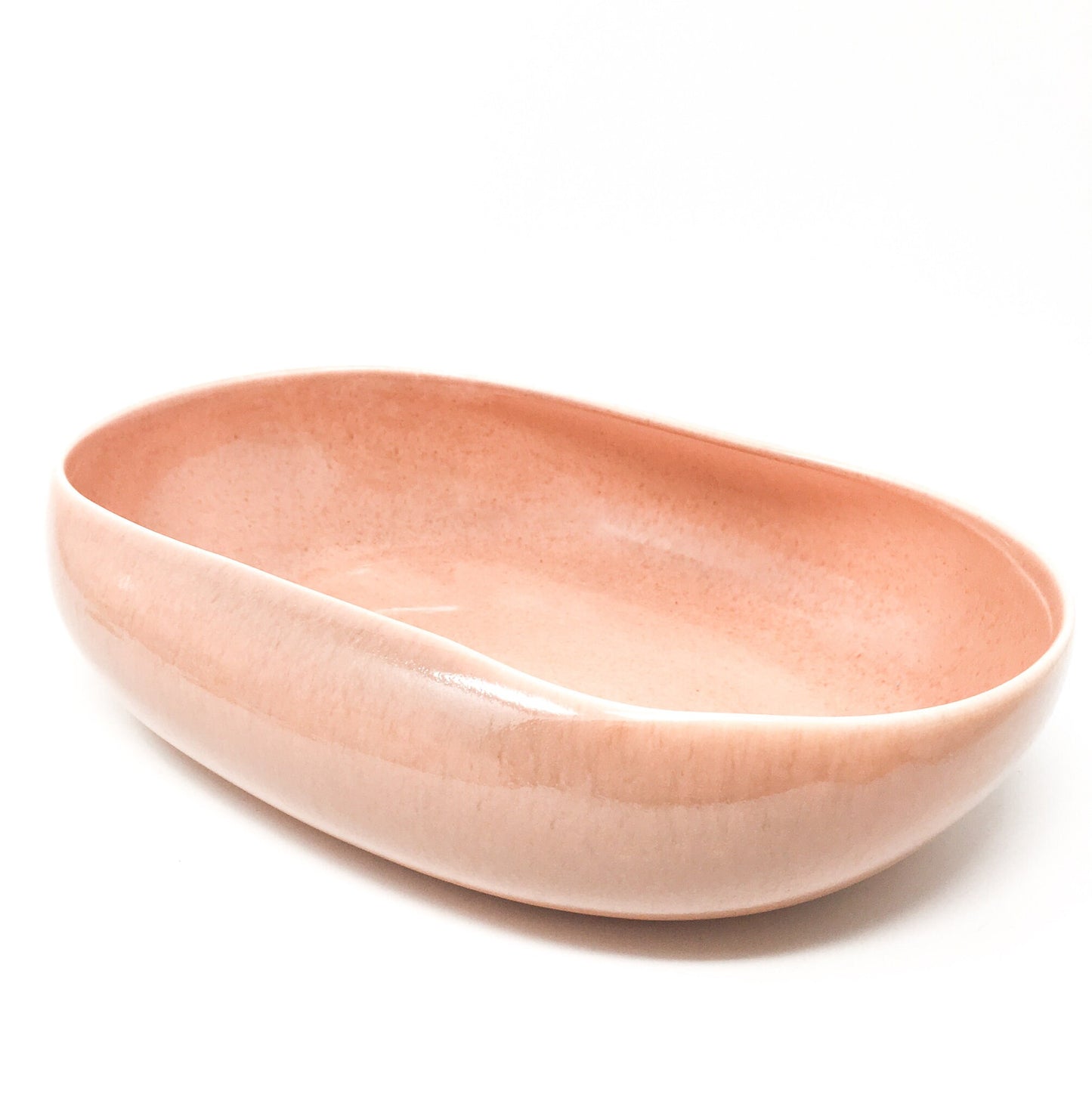 Russel Wright American Modern | Coral Vegetable Serving Bowl