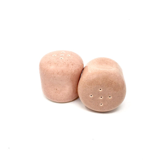 Russel Wright American Modern | Coral Salt and Pepper Shakers |