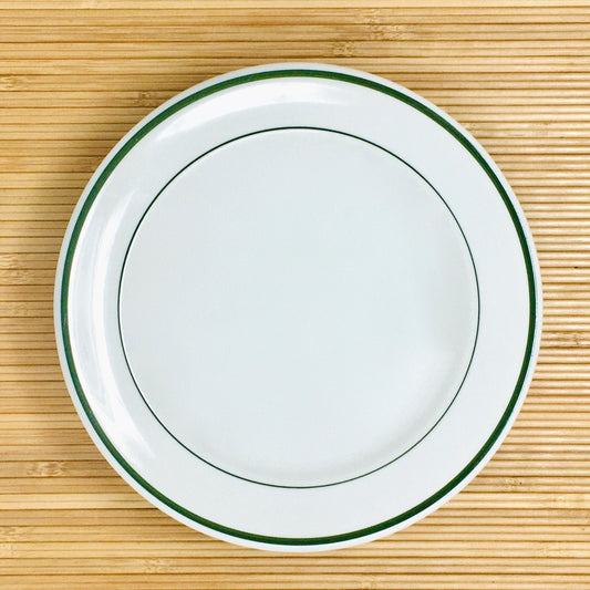 Vintage Shenango Dinner Plate | Green Lines