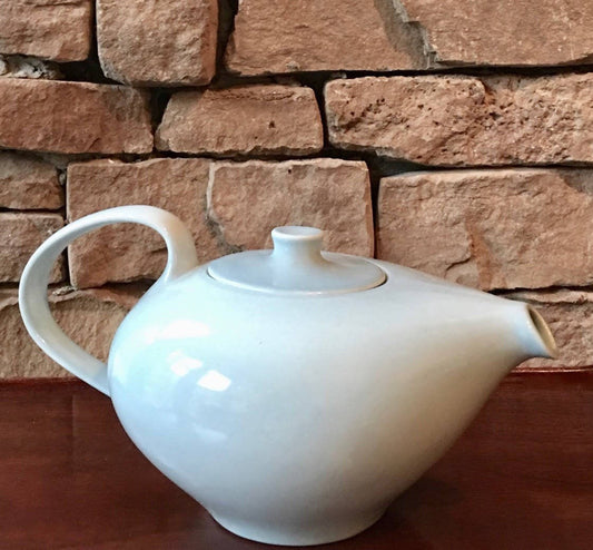 Russel Wright, Ice Blue Teapot, Casual Living by Iroquois China, 1950s