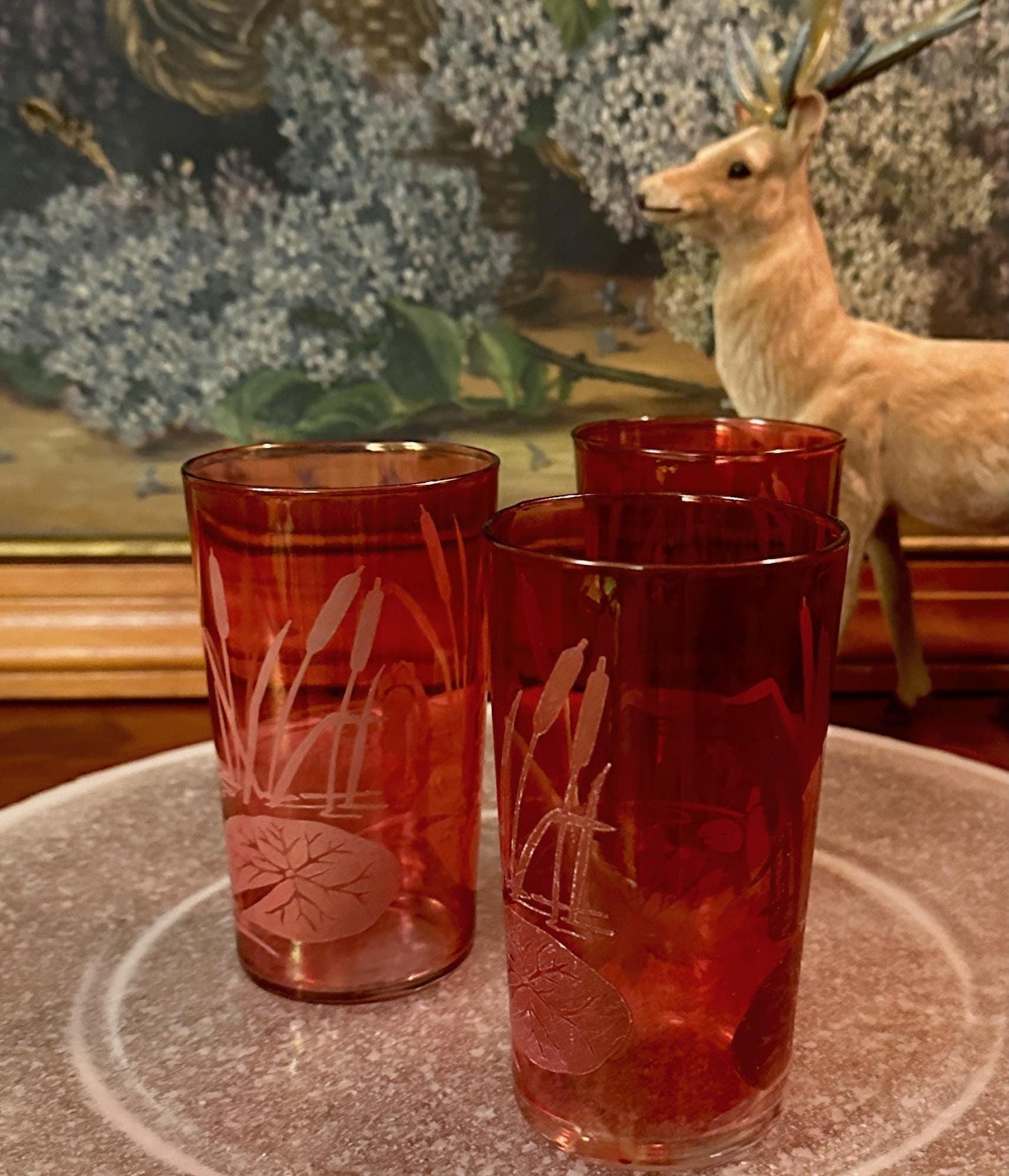 Bartlett-Collins Lotus Tumbler |  Art Deo