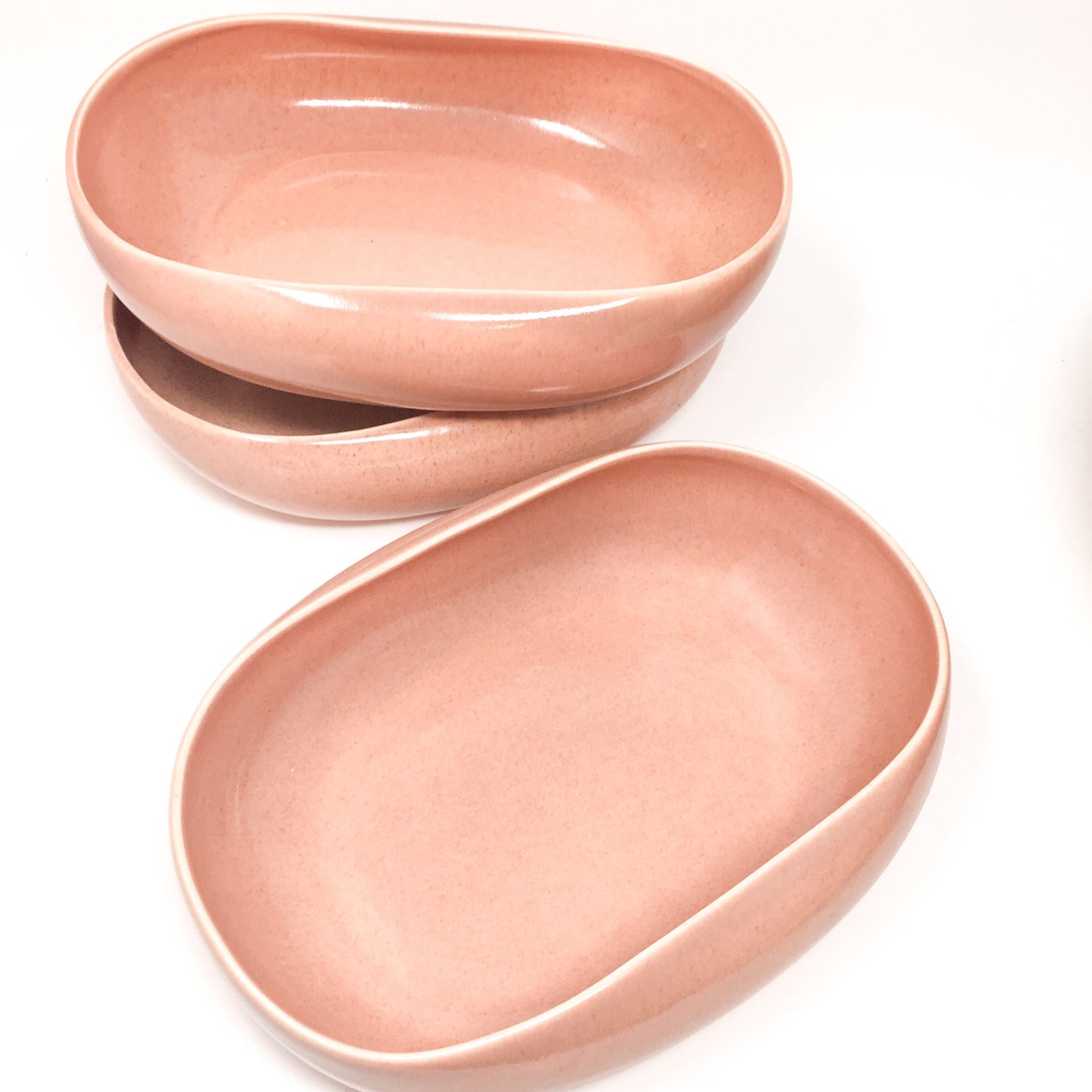 Russel Wright American Modern | Coral Vegetable Serving Bowl