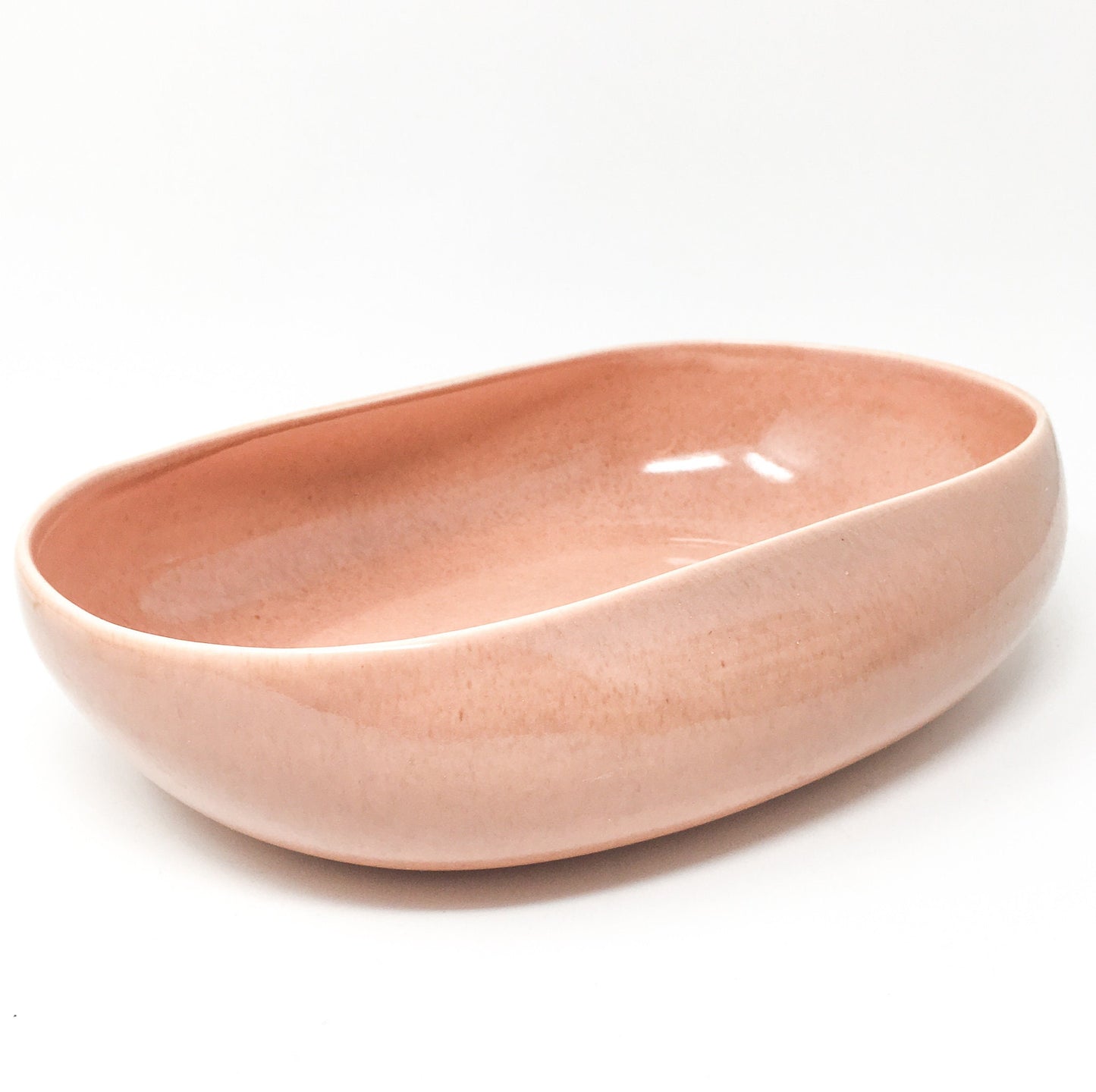 Russel Wright American Modern | Coral Vegetable Serving Bowl