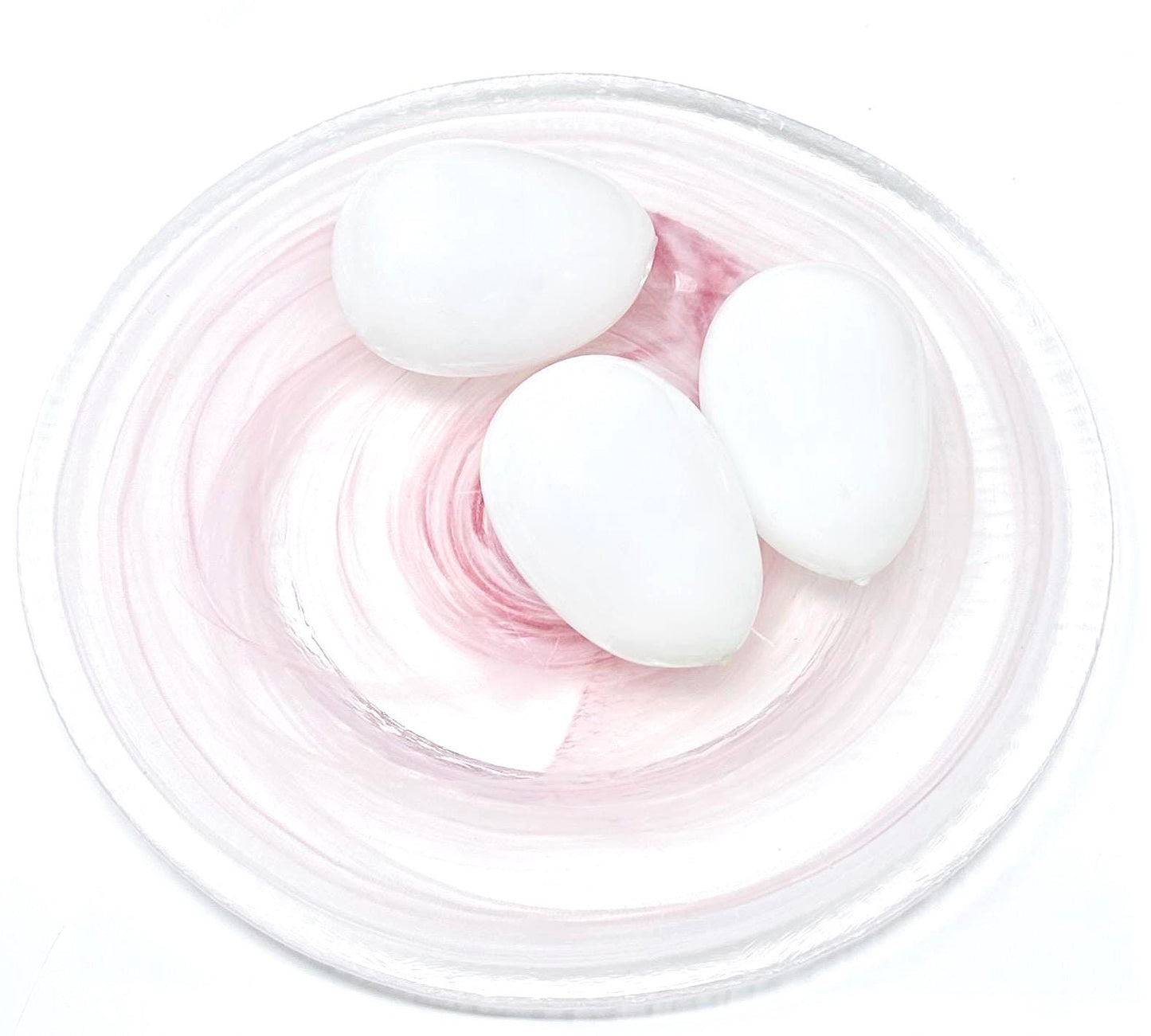 Antique Egg, White Milk Glass, Hand Blown, Pontil, 1900-1940