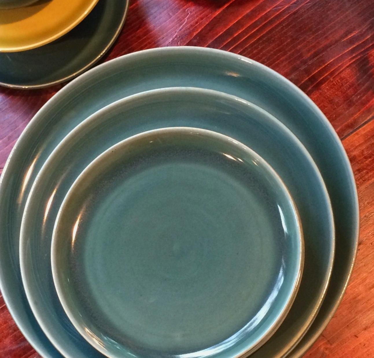 Russel Wright American Modern | Seafoam Salad Plate