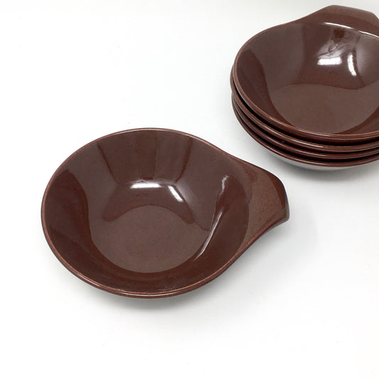 Russel Wright American Modern | Soup Bowl Bean Brown