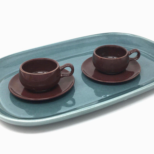 Russel Wright American Modern | Seafoam Platter