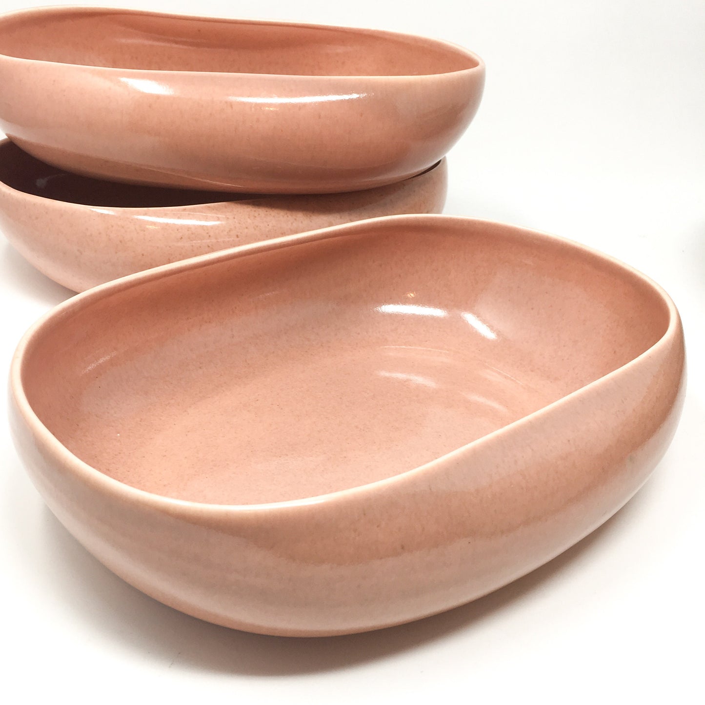 Russel Wright American Modern | Coral Vegetable Serving Bowl