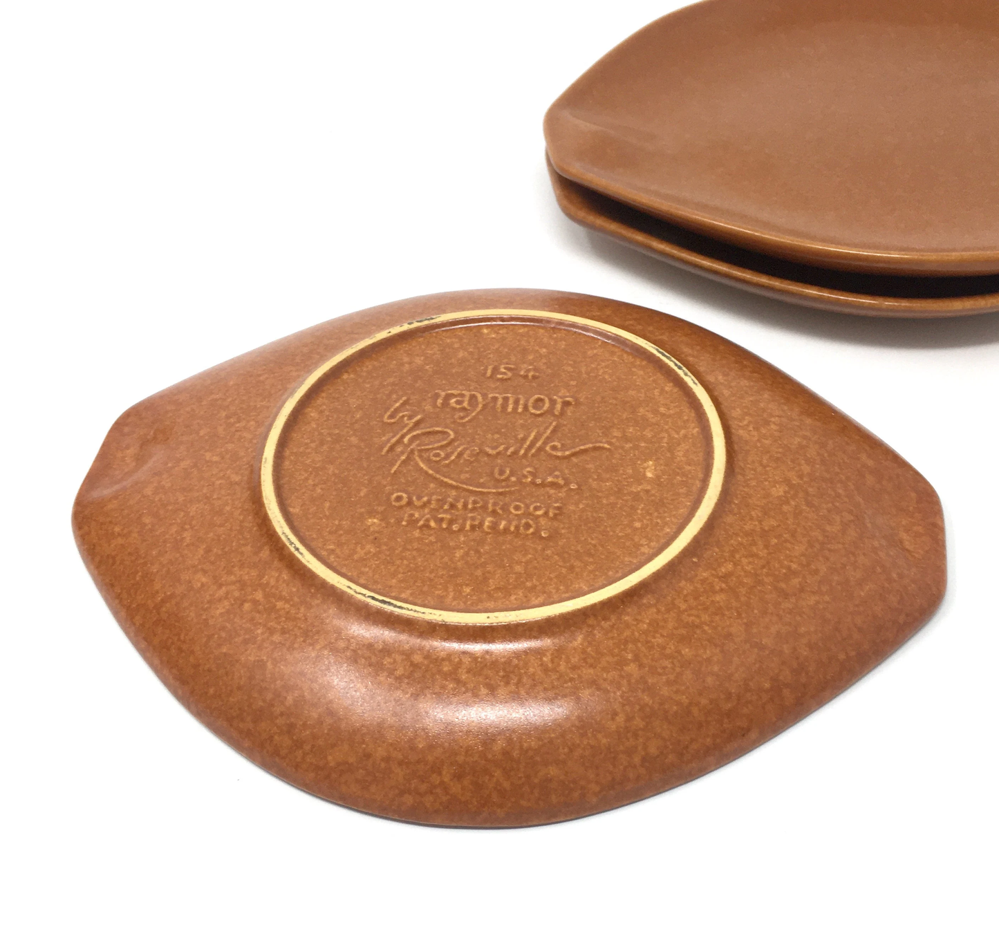 Ben Seibel Roseville Raymor | Pumpkin Bread Plate